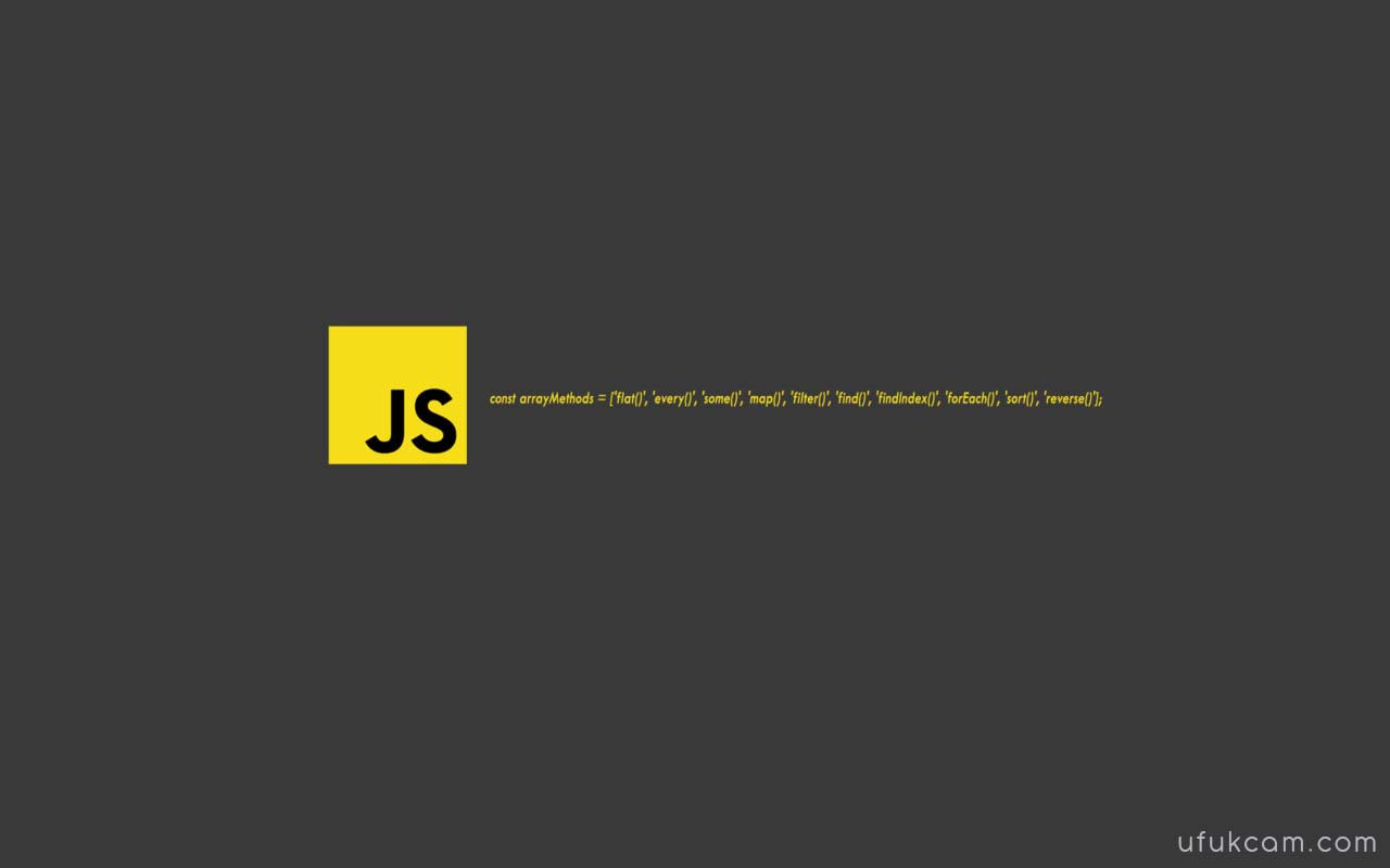 İşinize Yarayabilecek 10 JavaScript Array Methodu- Featured Shot