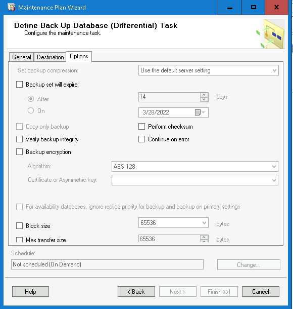 sql-server-backup-planı